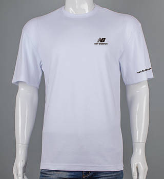 Футболка оверсайз New Balance 3419м (Уп.4шт M-XXL), Білий