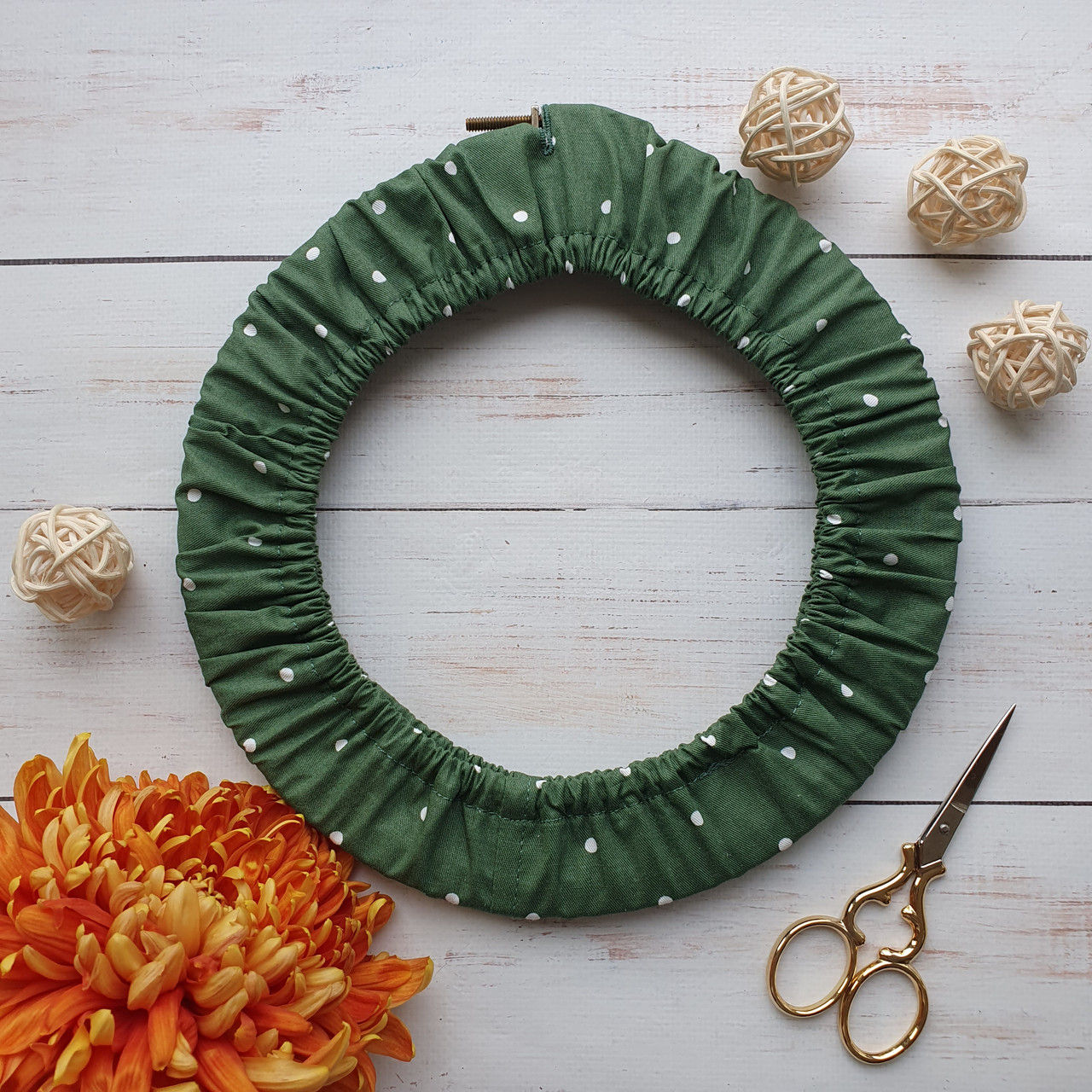 Чохол на п'яльця Nurge "Горох шавлія", фото 1