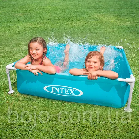 Каркасний дитячий басейн 337 л Mini Frame Pool 57173 INTEX 122x122x30 см (LM), фото 1
