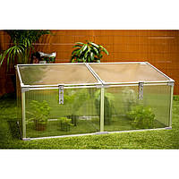 Садова міні теплиця з полікарбонату холодний каркас - 120х51х51