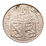 Бельгія 1 франк, 1940 Напис - 'BELGIE - BELGIQUE', фото 2