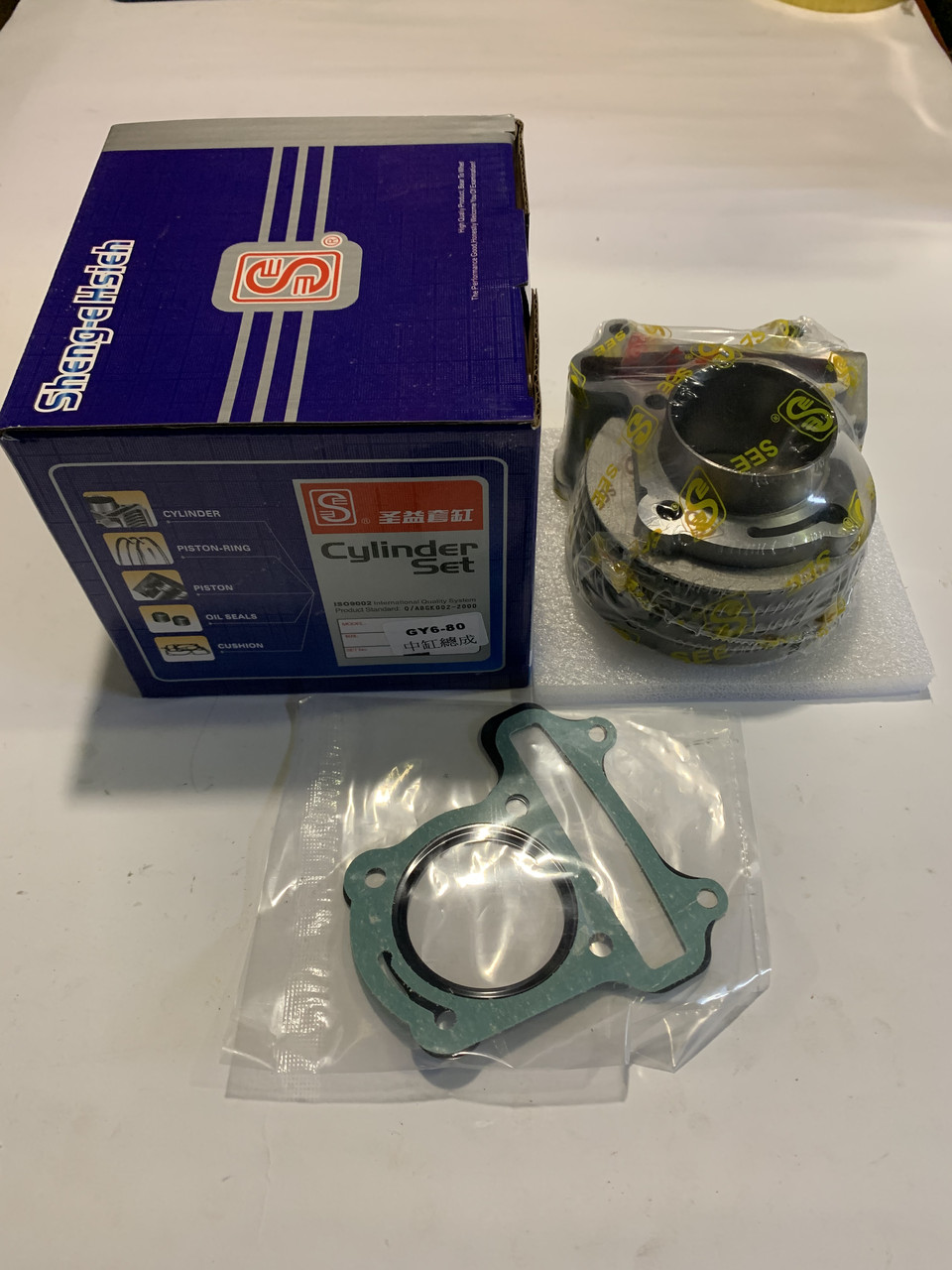 Поршнева група 4Т GY6 80 кубів SEE Тайвань