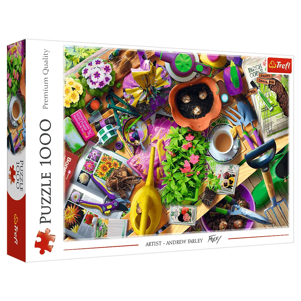 Пазл "Прибирання саду", 1000 елементів Trefl (5900511109276)