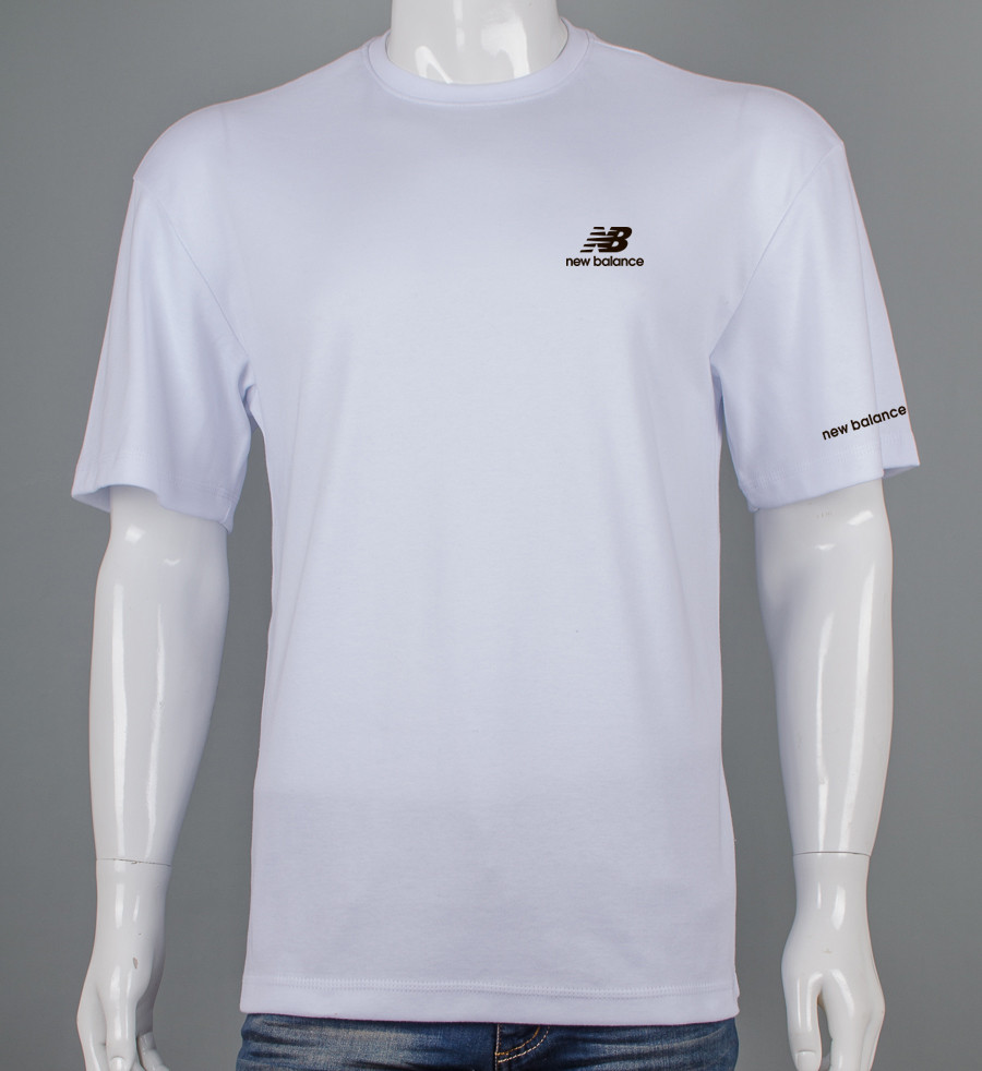 Футболка оверсайз New Balance 3419м (Уп.4шт M-XXL), Білий