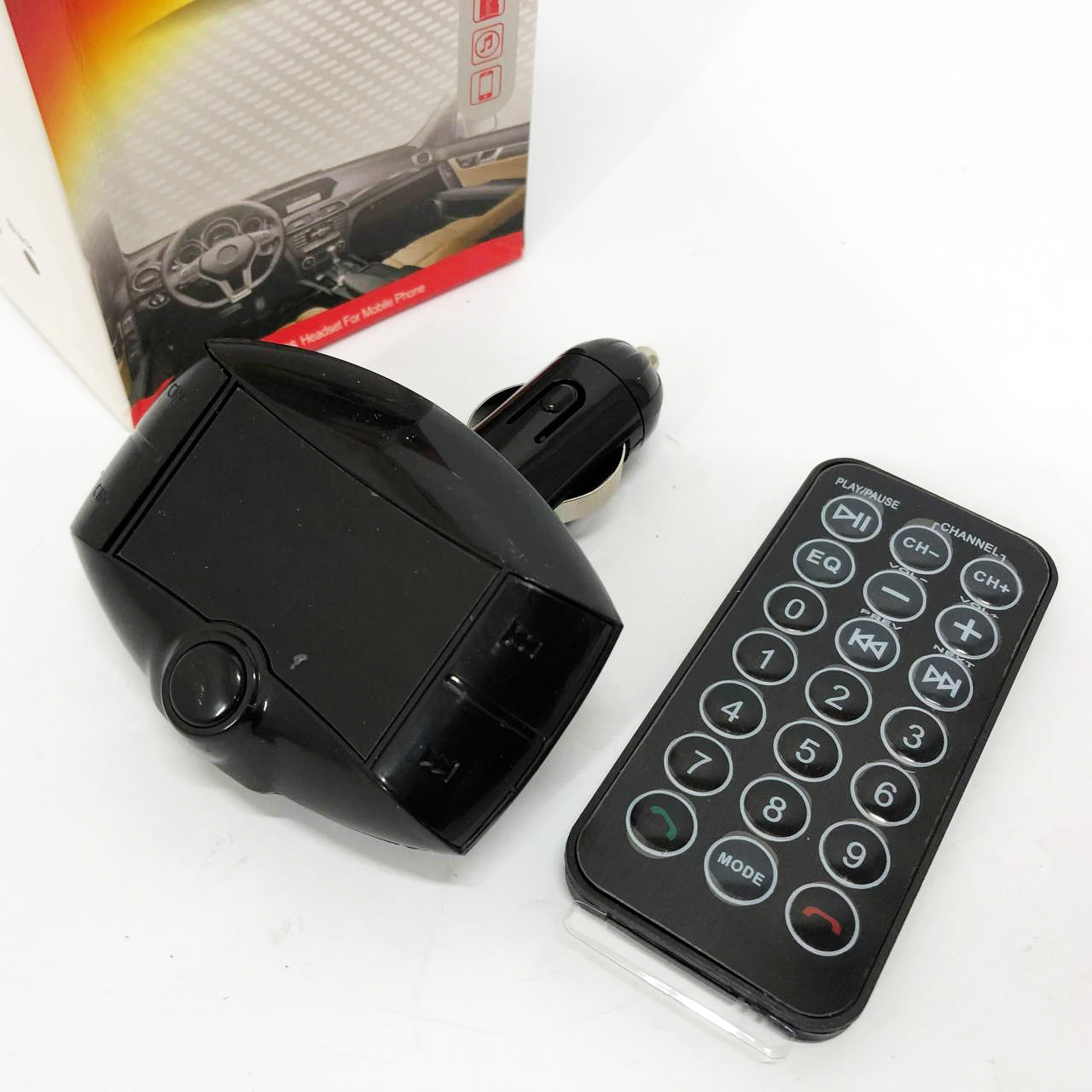 Автомобільний FM модулятор X16 FM трансмітер Bluetooth, FM трансмітер стерео, Трансмітер для музики, фото 1