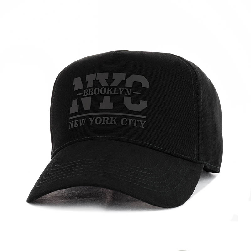 Кепка трекерка з гумовим патчем "NYC"   р-р 58
