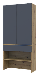 Передпокій Doros Спліт Дуб Артізан/Графіт ДСП 94х39х200 (44900271)