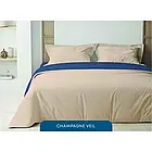 Комплект постільної білизни українського виробника ТМ Теп бавовна "Happy Sleep" Champagne Veil