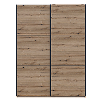 Шафа купе Doros G-Caiser Дуб Евок 2 ДСП / 3 частини 180х60х240 (80737748), фото 4