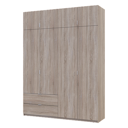 Розпашна Шафа для одягу Doros Лукас Дуб Сонома 180х50х240 (80737731), фото 1
