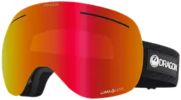 Гірськолижна маска Dragon Alliance X1 Icon Red 1 лінза Lumalens Red Ionized Уцінка