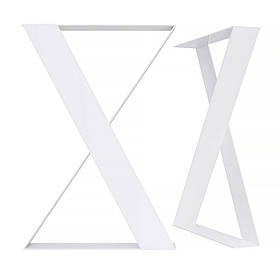 Комплект опор для столу з металу INSTIGO 500×104 мм, H 730 мм 2 шт Білий