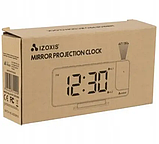 Світлодіодний годинник LED дзеркальний - будильник з проектором Izoxis (19576), фото 9