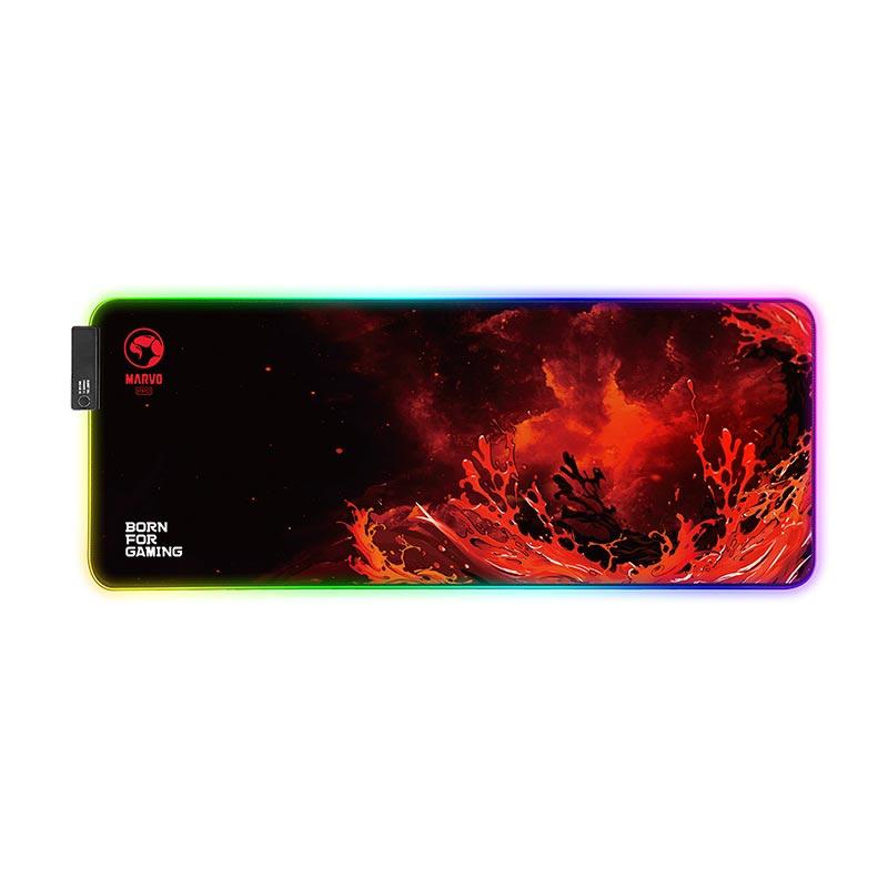 Килимок для миші ігрова поверхня MARVO G45 RGB Mousepad | 800 х 305 х 4 мм |, фото 1