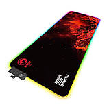 Килимок для миші ігрова поверхня MARVO G45 RGB Mousepad | 800 х 305 х 4 мм |, фото 2