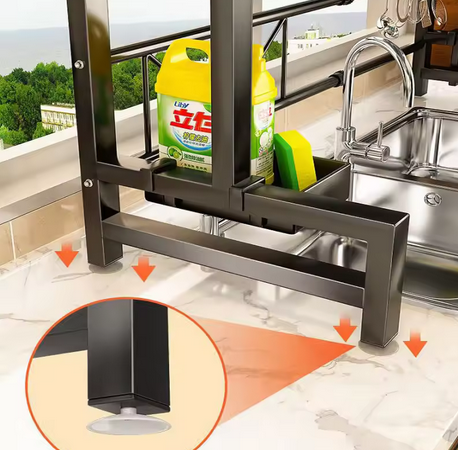 Сушарка для посуду Kitchenware та кухні зі зручним зберіганням AND-7 RM-23-1, фото 1