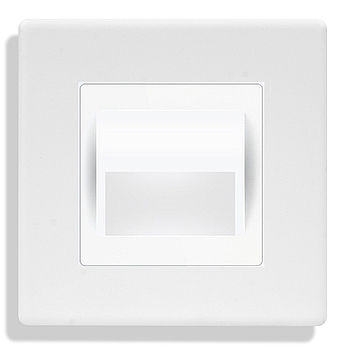 Світлодіодний світильник для підсвічування підлоги 1DAL | Білий, у підрозетник (P86-LED.WT)