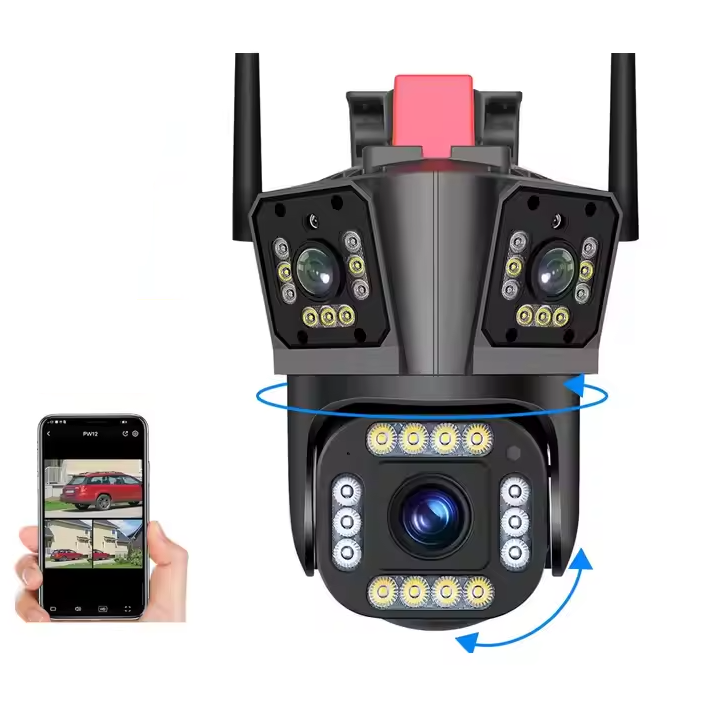 Охоронна поворотна Wi-Fi IP камера Overscam Smart 8k з 10-x зумом IPC360 Home