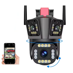 Охоронна поворотна Wi-Fi IP камера Overscam Smart 8k з 10-x зумом IPC360 Home