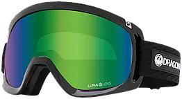 Гірськолижна маска Dragon Alliance D3 OTG Icon Green Лінза Lumalens GreenIonized S2