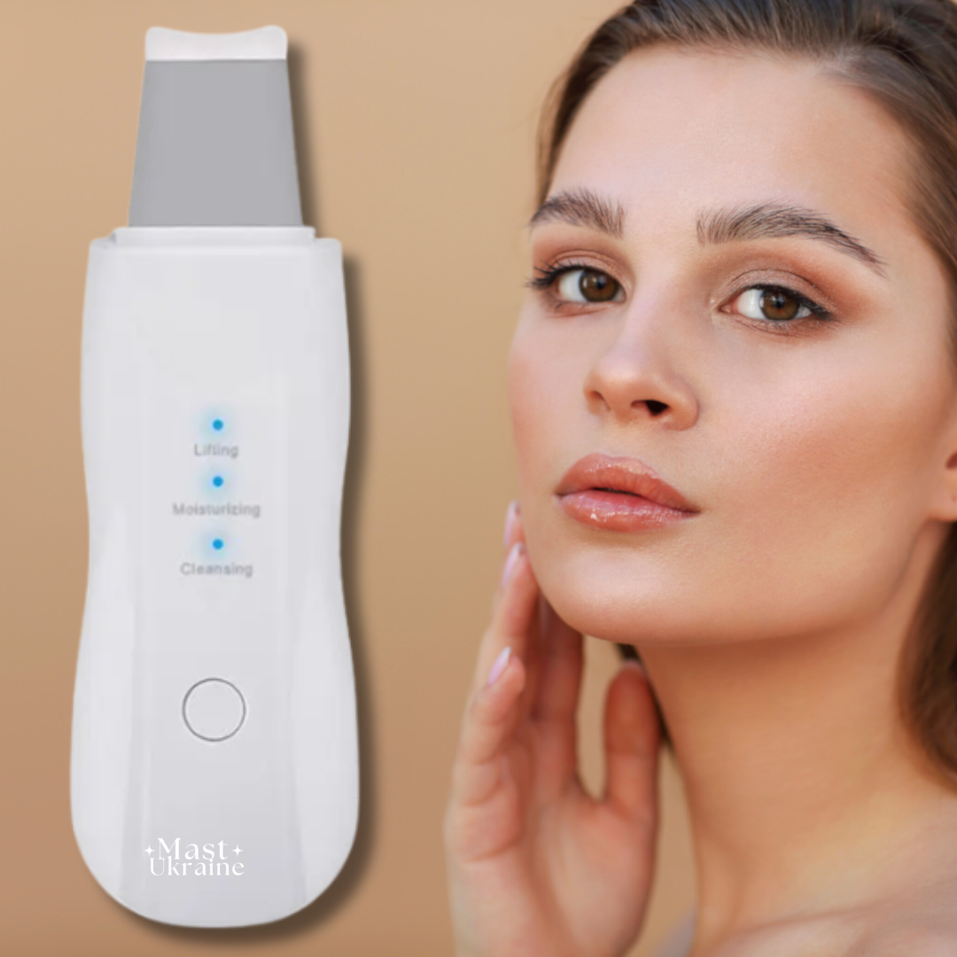 Апарат для кавітаційного пілінгу Cosmetology Shovel — PK-574 nf, білий