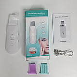 Апарат для кавітаційного пілінгу Cosmetology Shovel — PK-574 nf, білий, фото 3