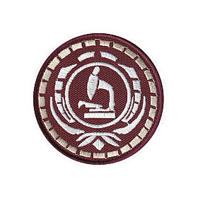 Вишитий шеврон патч "International Scientific Group  STALKER" на липучці