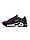Чоловічі шкіряні текстиль кросівки Nike Air Max Plus Black Grey Red, кеди Найк шкіра текстиль. Чоловіче взуття, фото 5