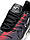 Чоловічі шкіряні текстиль кросівки Nike Air Max Plus Black Grey Red, кеди Найк шкіра текстиль. Чоловіче взуття, фото 7