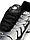 Чоловічі шкіряні текстиль кросівки Nike Air Max Plus White Black Gradient, кеди Найк шкіра текст. Чоловіче взуття, фото 7