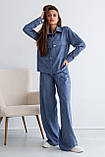Повсякденний костюм жіночий брючний Харпер джинс/розмір 42 44 48 50 52 54 56 /, фото 2