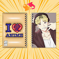 Блокнот на пружині в клітинку 48 арк. BJ Alex 011