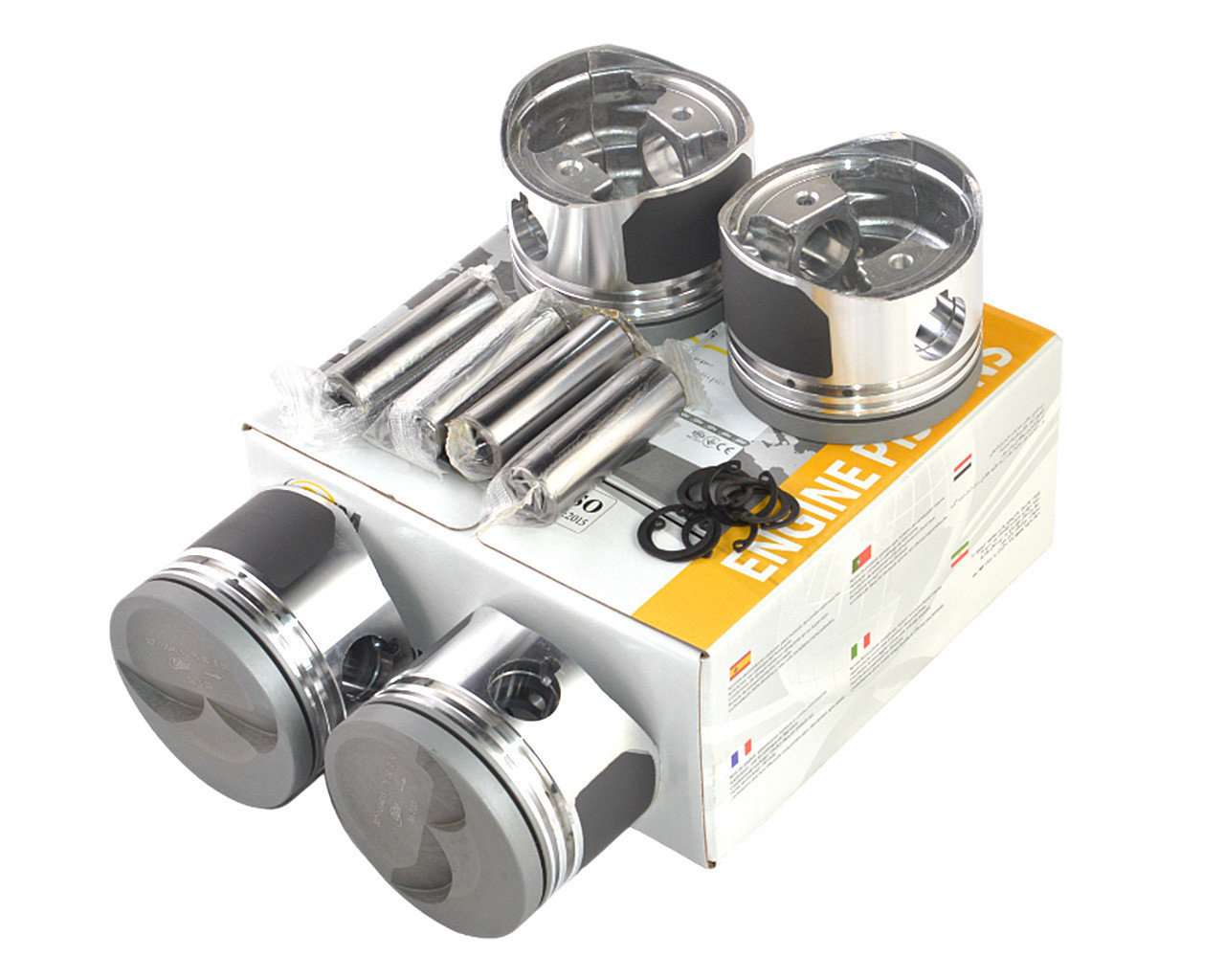 Поршень двигуна Sens 1.3 (75.00) STD (поршень, палець) анодовані (301-1004015-1-OEM) (OEM), фото 1