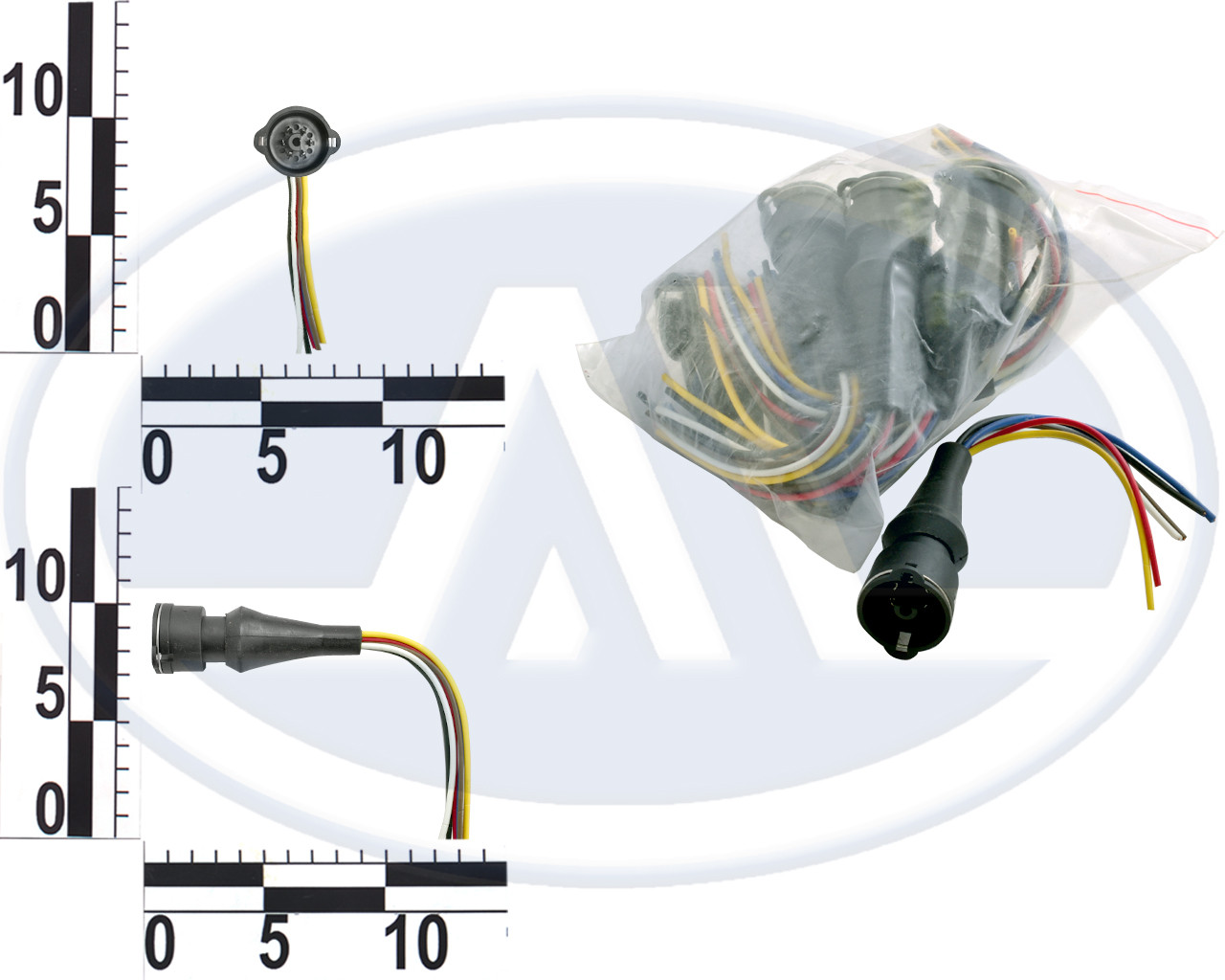 Роз'єм ліхтаря заднього Газель "тато" (320822) (Watt), фото 1