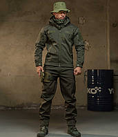 Чоловіча армійська форма військовий костюм олива Softshell тактичний та формений одяг Rocket комплект зсу WEST