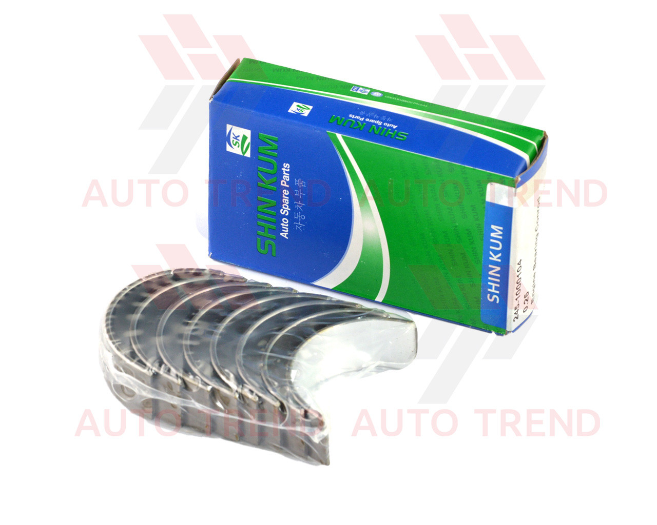 Вкладиш Sens (0.25) шатунний, к-т (245-1000104-04-R2) (SHIN KUM), фото 1