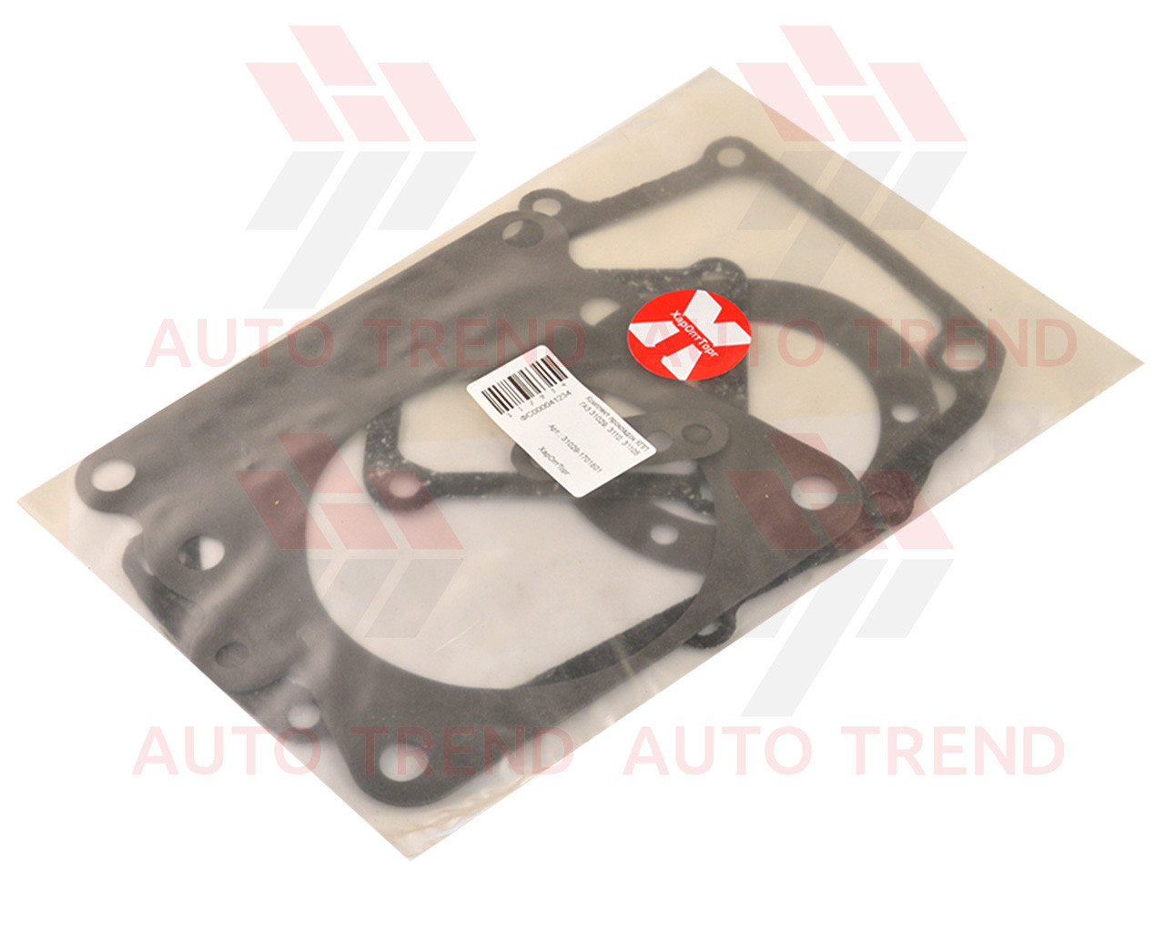 Комплект прокладок КПП Газель 3302 (пароніт) (31029-1701801) (ХарОптТорг), фото 1