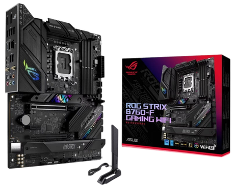 Материнська плата Asus B760-F ROG Strix Gaming Wi-Fi LGA 1700 (ROG STRIX B760-F GAMING WIFI) Б/В, фото 1