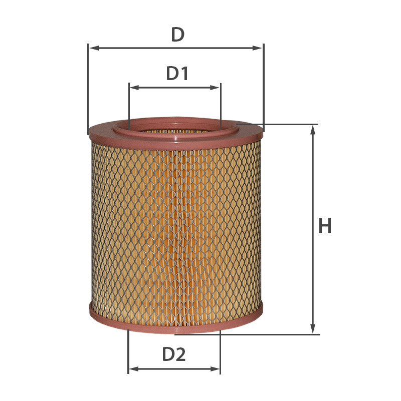 AR11002 Фільтр повітря ( AR 263 / WA6441 / LX 478/1 / C 17 129 ), фото 1