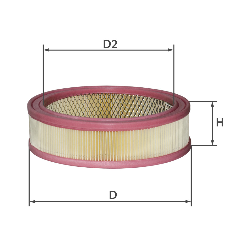 AR11019 Фільтр повітря VAZ 2101 ( AR 214 / WA6395 / LX 158 / C 2443/1 ), фото 1