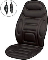 Накидка на сиденье с подогревом 12 В, черная, высокая