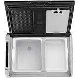 Двокамерний автохолодильник Alpicool TW55 -20 °C. — 12, 24, 220 V. вбудована Li-Ion батарея, фото 6