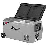 Двокамерний автохолодильник Alpicool T36 (LG компресор) 36 літрів. -20 ℃. 12,24,220 В, фото 5