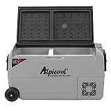 Двокамерний автохолодильник Alpicool T36 (LG компресор) 36 літрів. -20 ℃. 12,24,220 В, фото 6