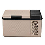 Компресорний автохолодильник Alpicool RT20 (19 літрів). До -20℃. Живлення 12, 24, 220 В, вбудована батарея, фото 2