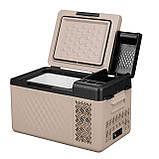 Компресорний автохолодильник Alpicool RT20 (19 літрів). До -20℃. Живлення 12, 24, 220 В, вбудована батарея, фото 3