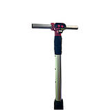 Дитячий самокат Scooter з музичною, Підсвіткою Червоний, фото 4