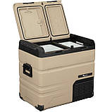 Двокамерний автохолодильник Alpicool TA55 (LG компресор) — 20 °C. – 12, 24, 220, фото 2