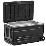 Компресорний автохолодильник Alpicool U75 (74 літри).  -20 ℃.  12, 24, 220 В, фото 4