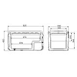Компресорний автохолодильник Alpicool U75 (74 літри).  -20 ℃.  12, 24, 220 В, фото 6